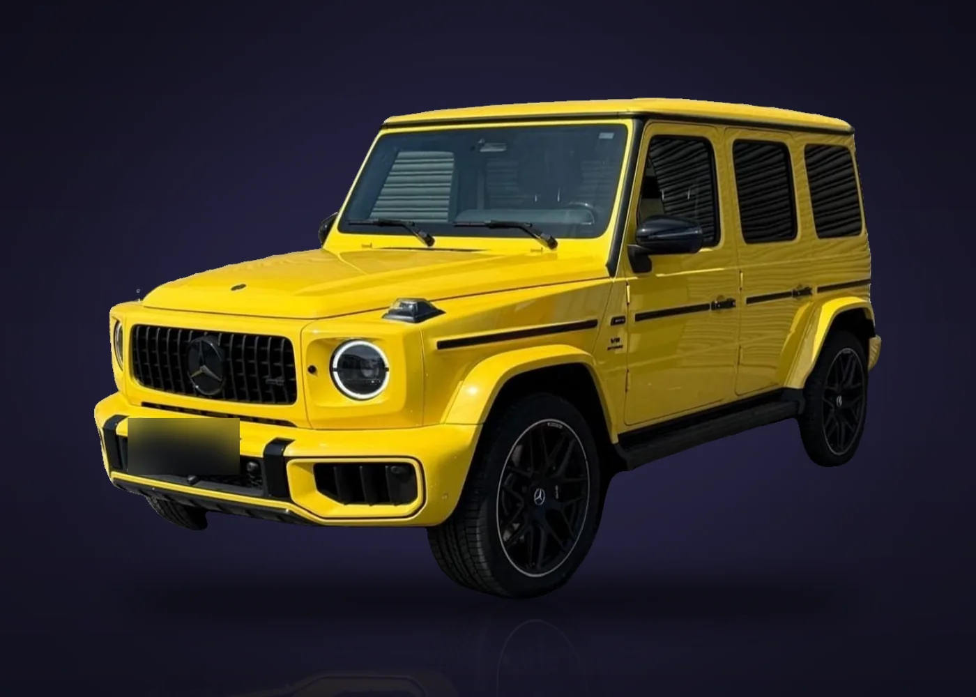 Mercedes-AMG G 63 in yellow