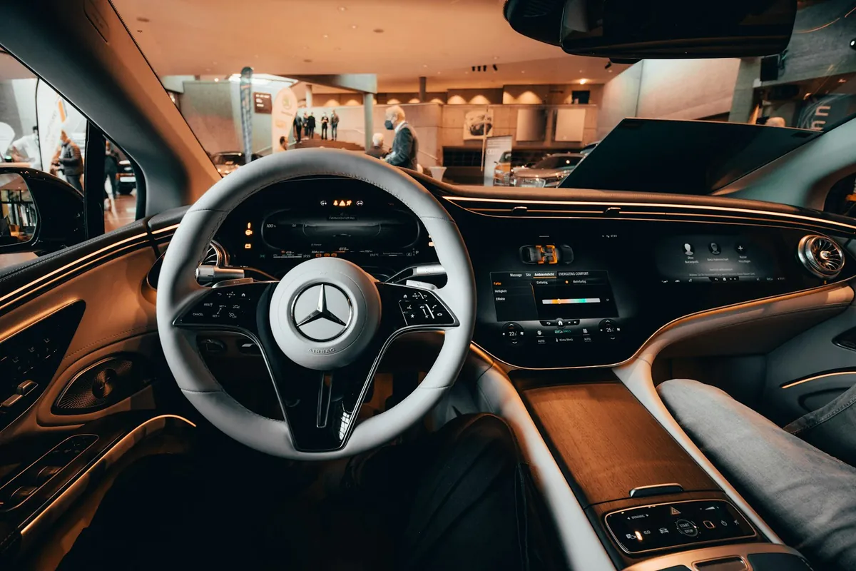 Mercedes-Benz interior with individual specification